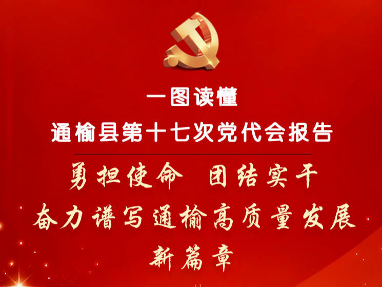 一图读懂通榆县第十七次党代会报告