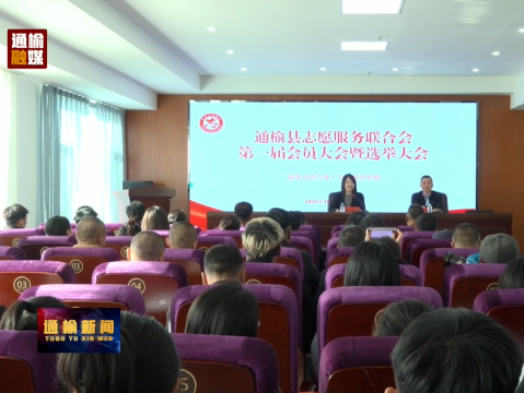 通榆县志愿服务联合会成立