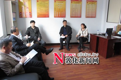 于胜利到社区开展 “五必进五必访”活动