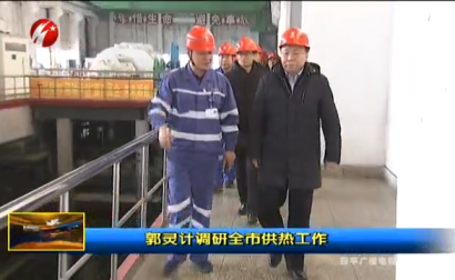 郭灵计调研全市供热工作