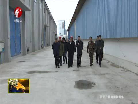 曹武检查四平市粮食系统安全生产工作