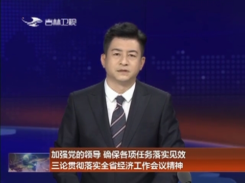 加强党的领导 确保各项任务落实见效——三论贯彻落实全省经济工作会议精神