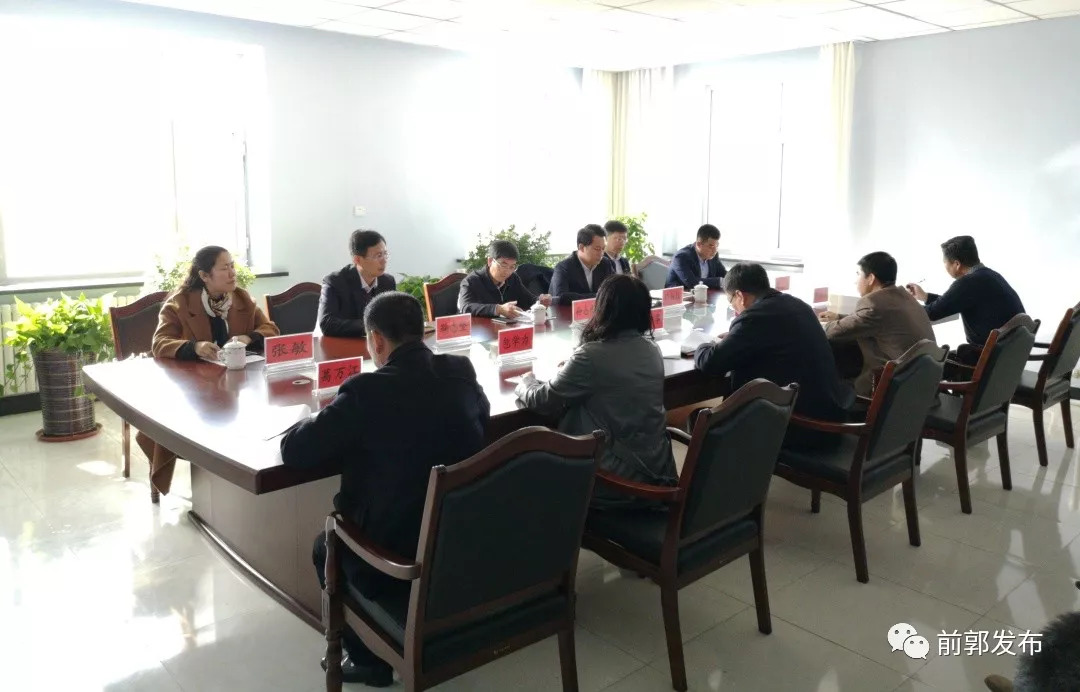 前郭县委书记、查干湖旅游经济开发区党工委书记、管委会主任孙志刚到查干湖镇参加指导乡科级班子干部作风大整顿活动专题会议